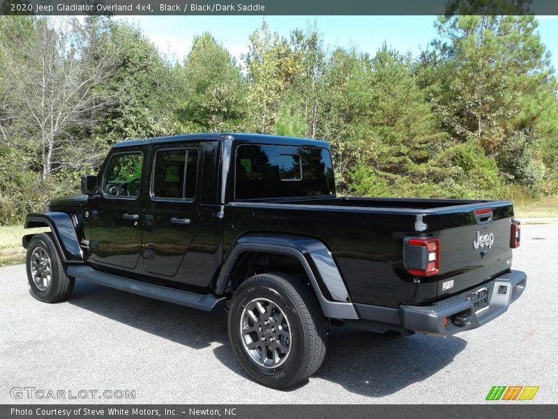 Black / Black/Dark Saddle 2020 Jeep Gladiator Overland 4x4