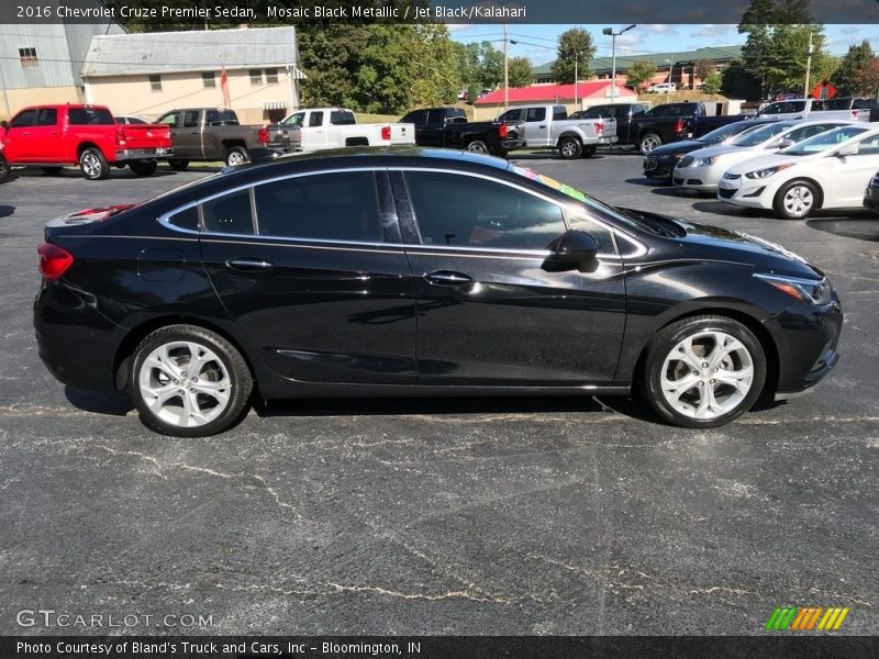 Mosaic Black Metallic / Jet Black/Kalahari 2016 Chevrolet Cruze Premier Sedan