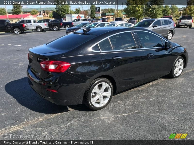 Mosaic Black Metallic / Jet Black/Kalahari 2016 Chevrolet Cruze Premier Sedan