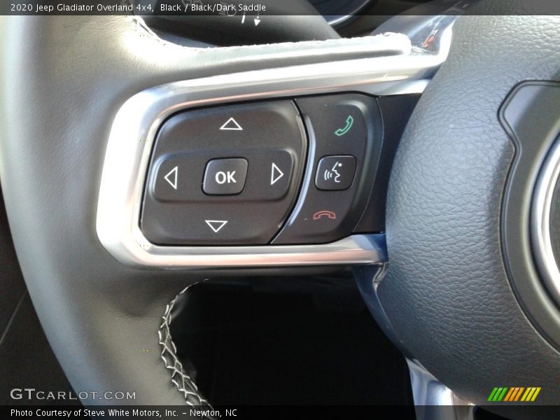 Black / Black/Dark Saddle 2020 Jeep Gladiator Overland 4x4