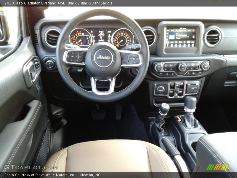 Black / Black/Dark Saddle 2020 Jeep Gladiator Overland 4x4