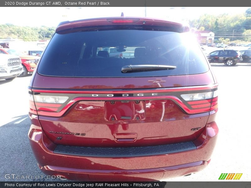 Octane Red Pearl / Black 2020 Dodge Durango GT AWD