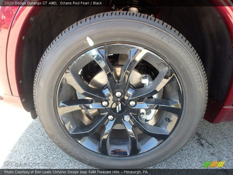 Octane Red Pearl / Black 2020 Dodge Durango GT AWD