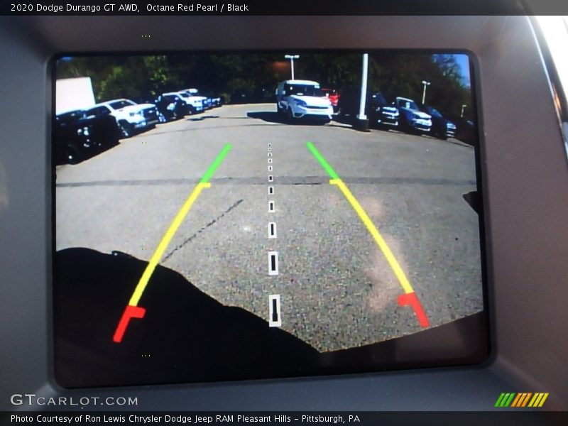Octane Red Pearl / Black 2020 Dodge Durango GT AWD