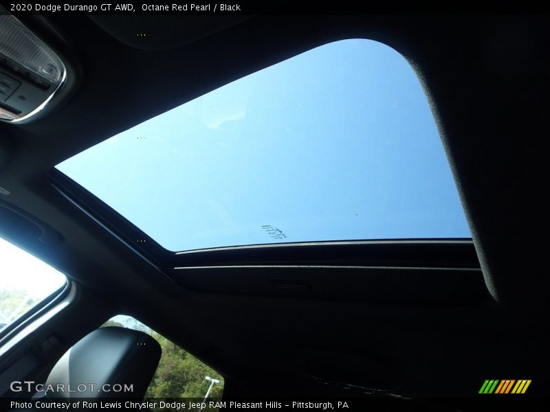 Octane Red Pearl / Black 2020 Dodge Durango GT AWD