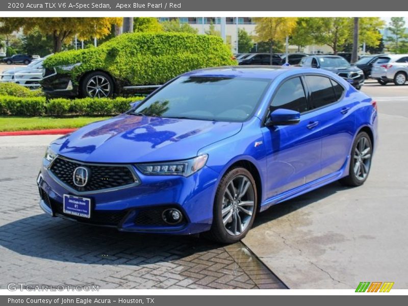 Front 3/4 View of 2020 TLX V6 A-Spec Sedan