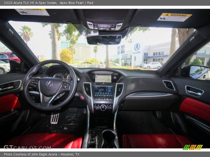 Dashboard of 2020 TLX V6 A-Spec Sedan