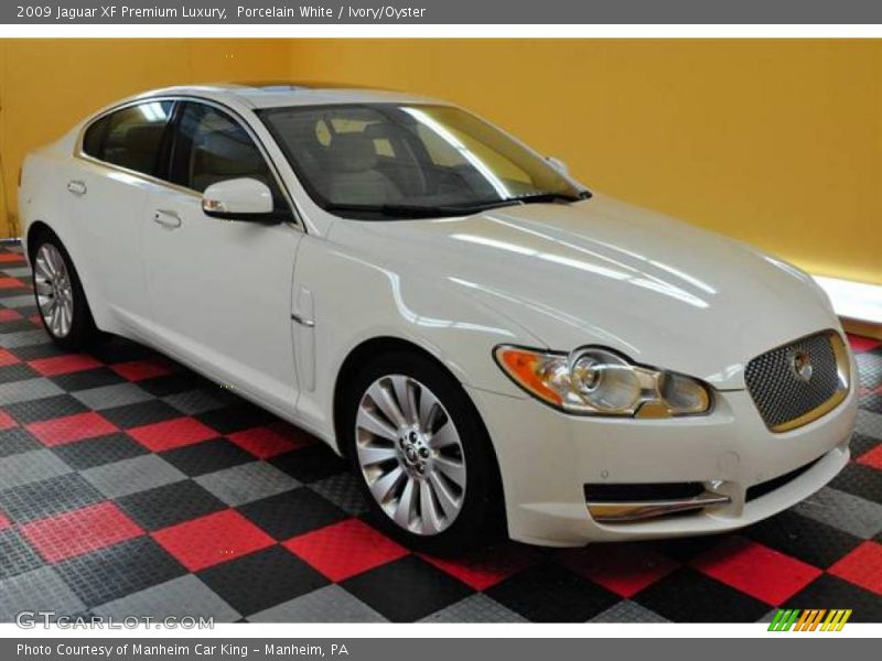 Porcelain White / Ivory/Oyster 2009 Jaguar XF Premium Luxury