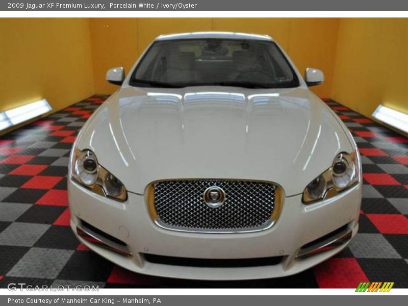 Porcelain White / Ivory/Oyster 2009 Jaguar XF Premium Luxury