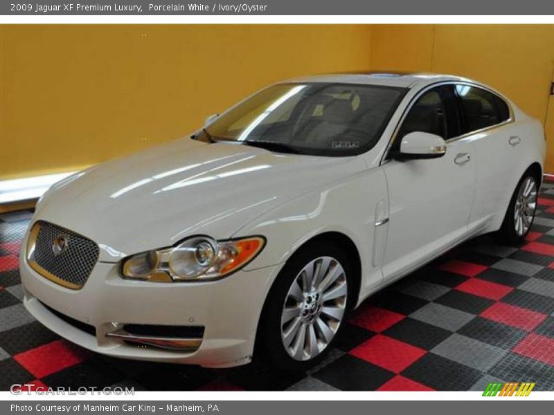 Porcelain White / Ivory/Oyster 2009 Jaguar XF Premium Luxury