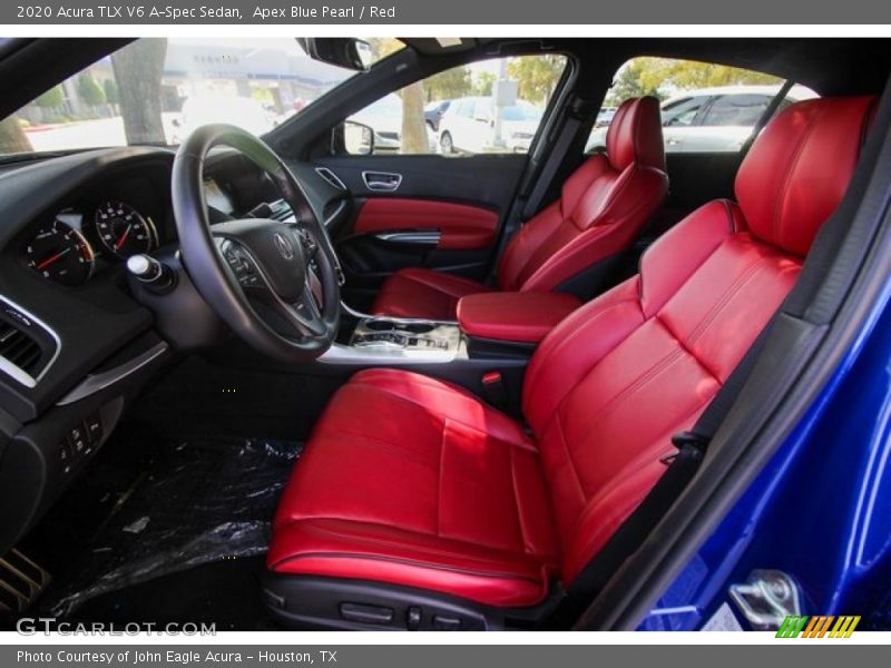 Front Seat of 2020 TLX V6 A-Spec Sedan