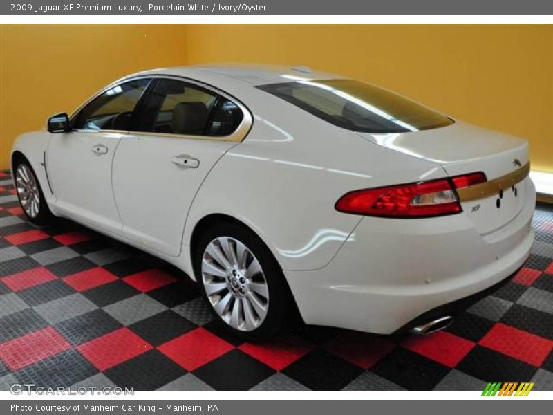 Porcelain White / Ivory/Oyster 2009 Jaguar XF Premium Luxury