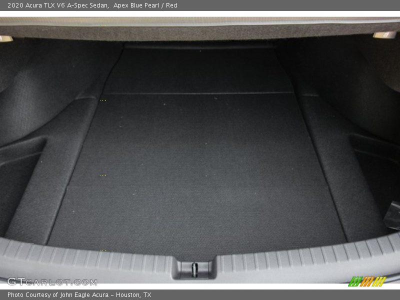 Apex Blue Pearl / Red 2020 Acura TLX V6 A-Spec Sedan