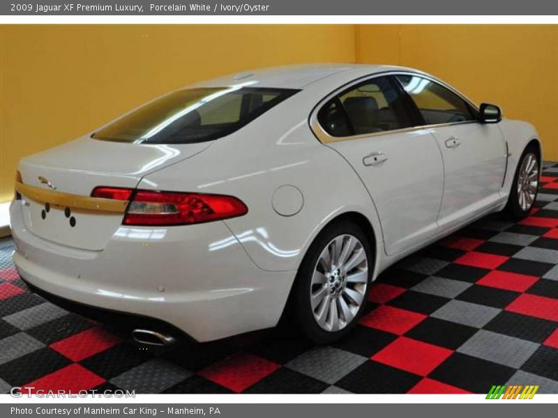 Porcelain White / Ivory/Oyster 2009 Jaguar XF Premium Luxury