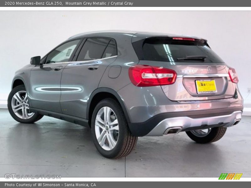 Mountain Grey Metallic / Crystal Gray 2020 Mercedes-Benz GLA 250