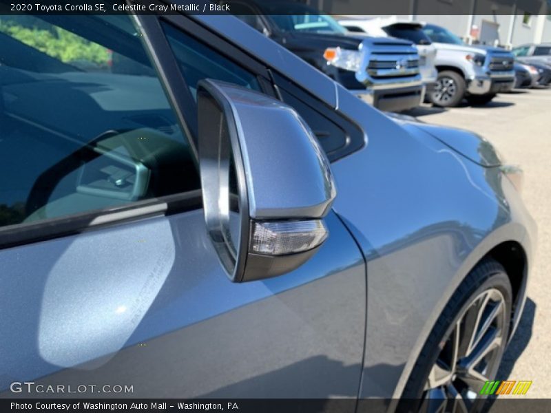 Celestite Gray Metallic / Black 2020 Toyota Corolla SE