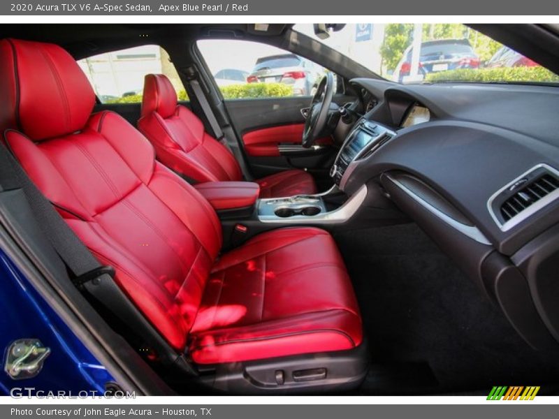 Front Seat of 2020 TLX V6 A-Spec Sedan