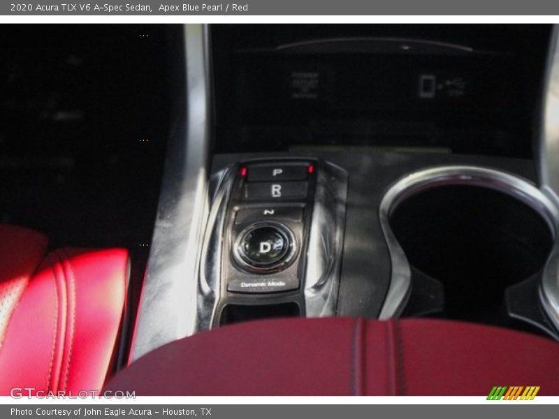 Apex Blue Pearl / Red 2020 Acura TLX V6 A-Spec Sedan
