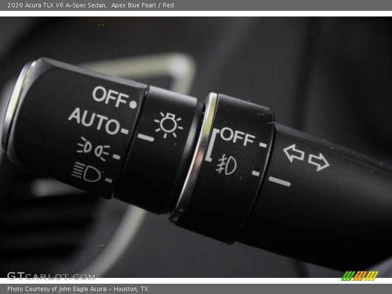 Controls of 2020 TLX V6 A-Spec Sedan