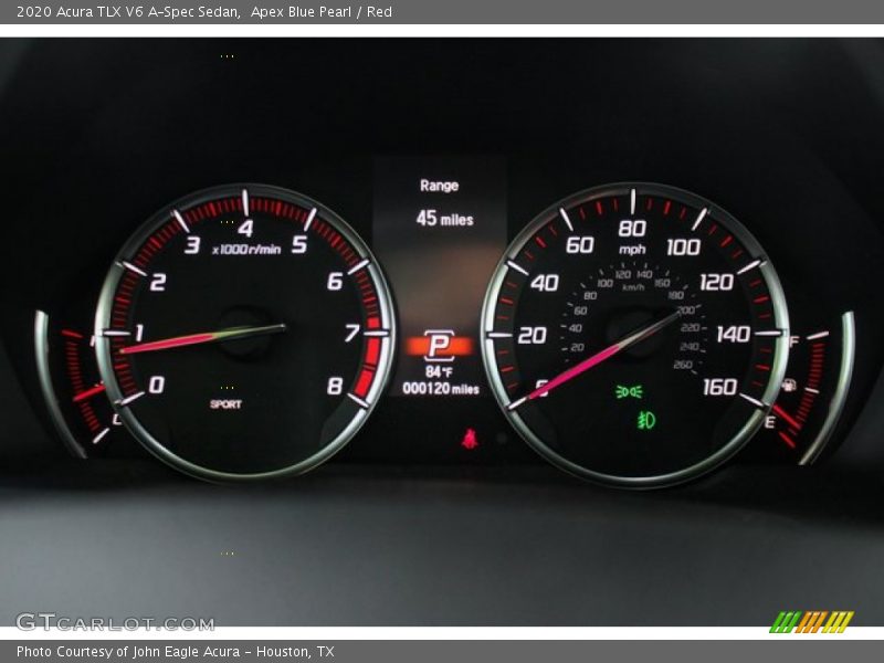  2020 TLX V6 A-Spec Sedan V6 A-Spec Sedan Gauges