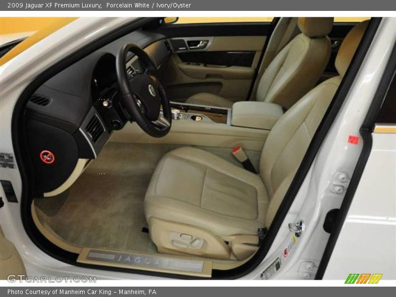 Porcelain White / Ivory/Oyster 2009 Jaguar XF Premium Luxury