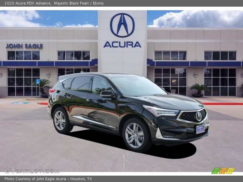 Majestic Black Pearl / Ebony 2020 Acura RDX Advance