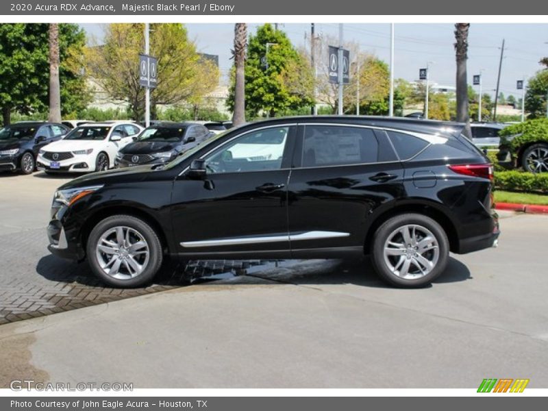 Majestic Black Pearl / Ebony 2020 Acura RDX Advance