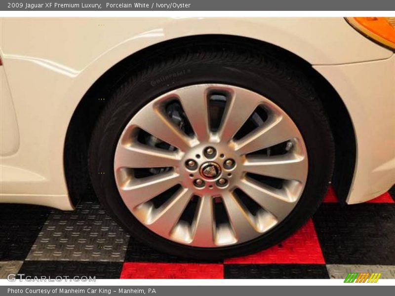 Porcelain White / Ivory/Oyster 2009 Jaguar XF Premium Luxury