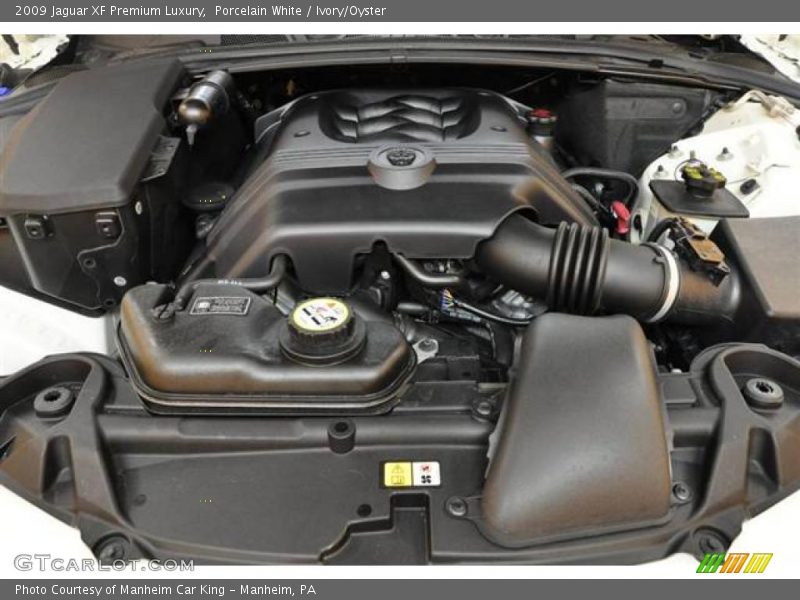 Porcelain White / Ivory/Oyster 2009 Jaguar XF Premium Luxury