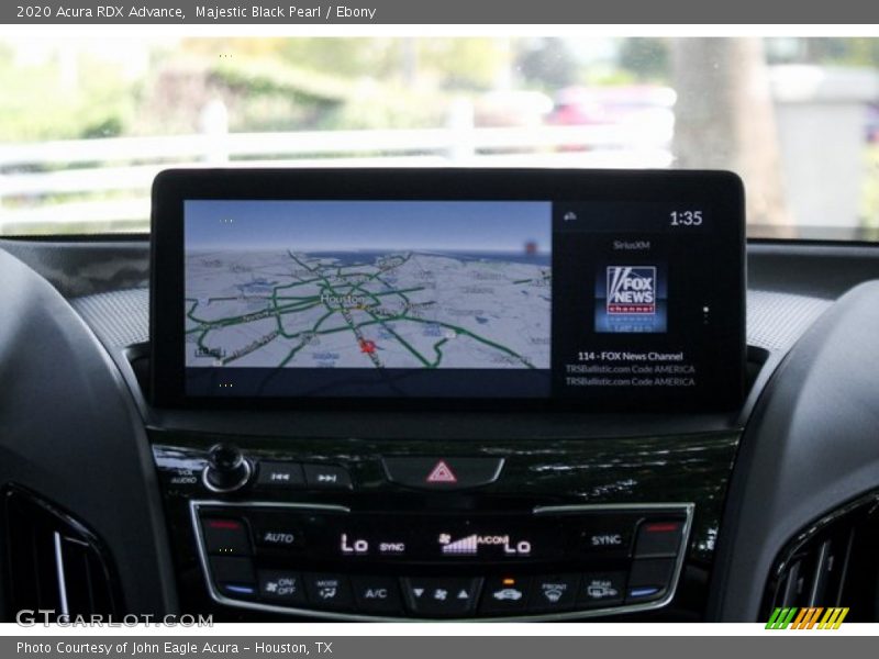 Majestic Black Pearl / Ebony 2020 Acura RDX Advance