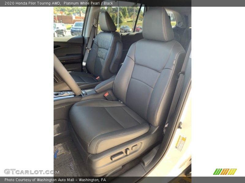 Platinum White Pearl / Black 2020 Honda Pilot Touring AWD