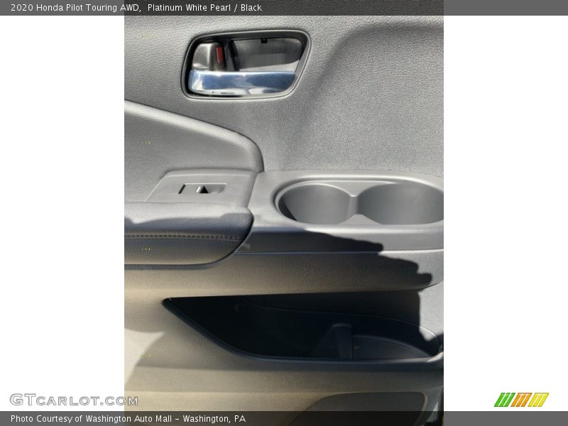 Platinum White Pearl / Black 2020 Honda Pilot Touring AWD