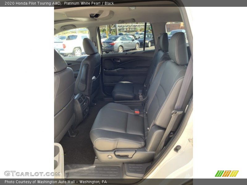 Platinum White Pearl / Black 2020 Honda Pilot Touring AWD
