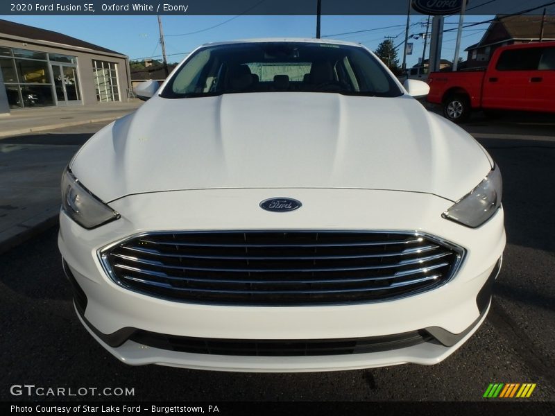 Oxford White / Ebony 2020 Ford Fusion SE