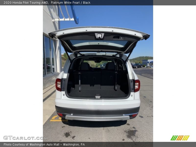 Platinum White Pearl / Black 2020 Honda Pilot Touring AWD