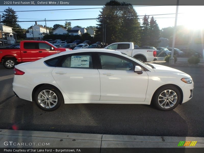 Oxford White / Ebony 2020 Ford Fusion SE
