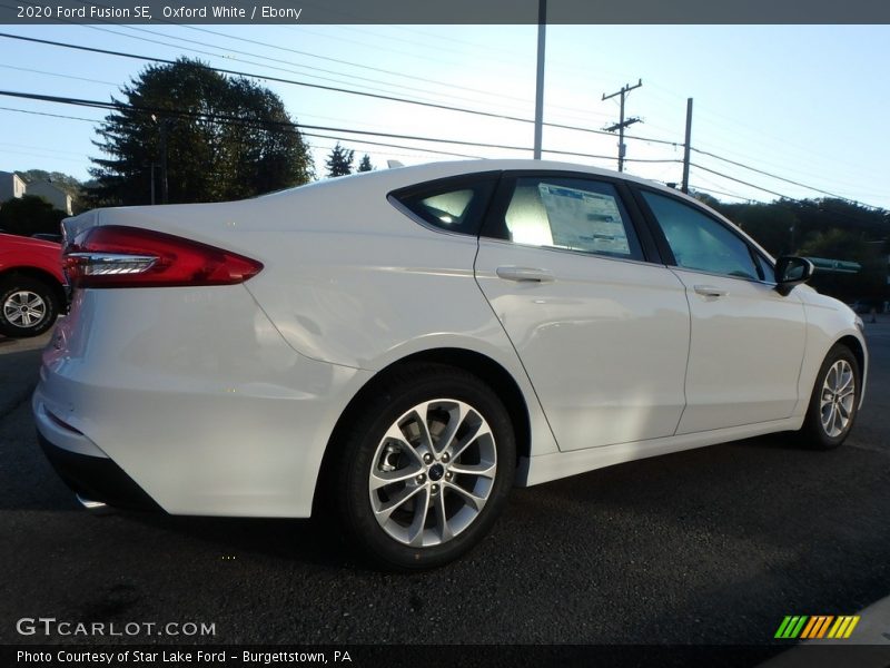 Oxford White / Ebony 2020 Ford Fusion SE