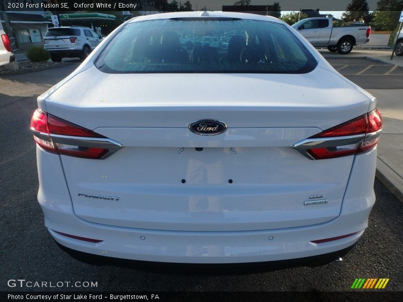 Oxford White / Ebony 2020 Ford Fusion SE