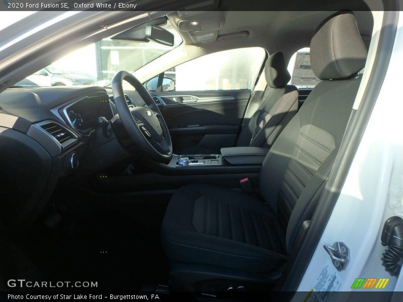 Oxford White / Ebony 2020 Ford Fusion SE