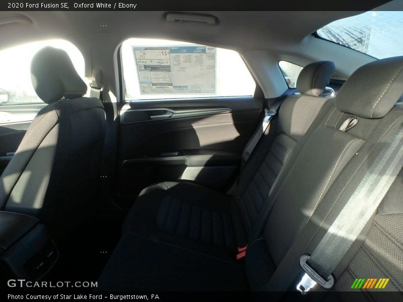 Oxford White / Ebony 2020 Ford Fusion SE