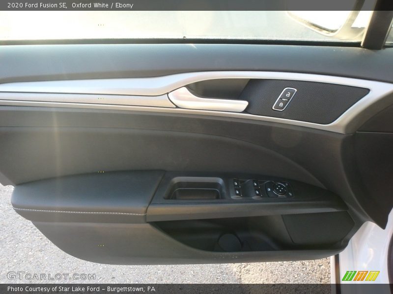 Oxford White / Ebony 2020 Ford Fusion SE