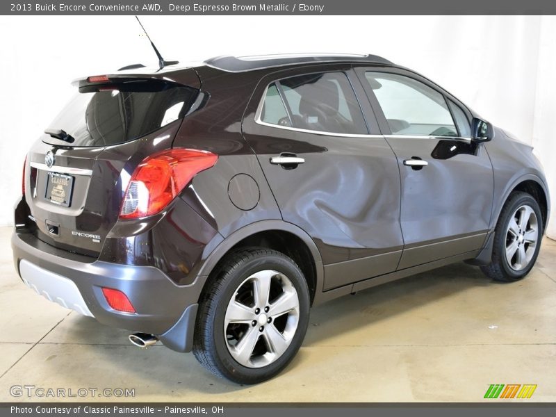 Deep Espresso Brown Metallic / Ebony 2013 Buick Encore Convenience AWD