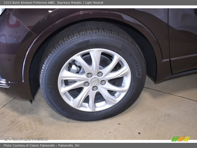 Espresso Metallic / Light Neutral 2020 Buick Envision Preferred AWD