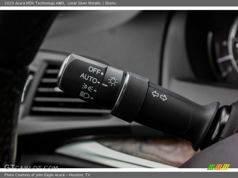 Lunar Silver Metallic / Ebony 2020 Acura MDX Technology AWD