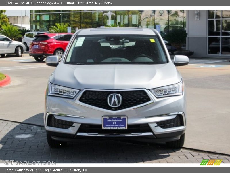 Lunar Silver Metallic / Ebony 2020 Acura MDX Technology AWD