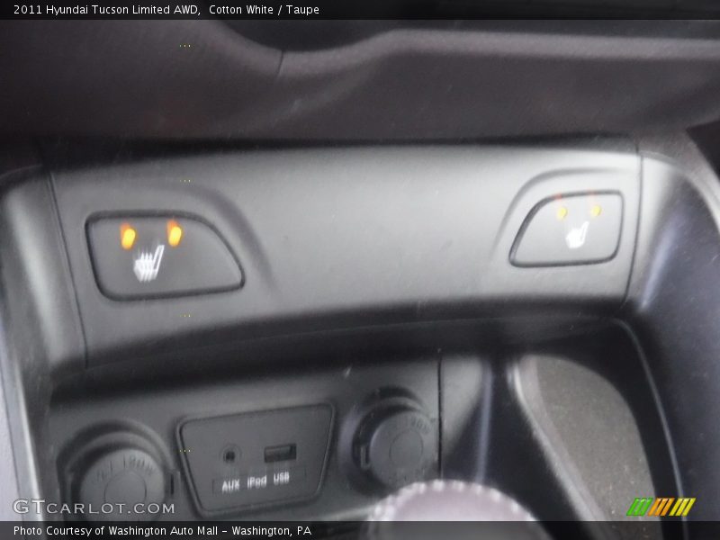 Cotton White / Taupe 2011 Hyundai Tucson Limited AWD