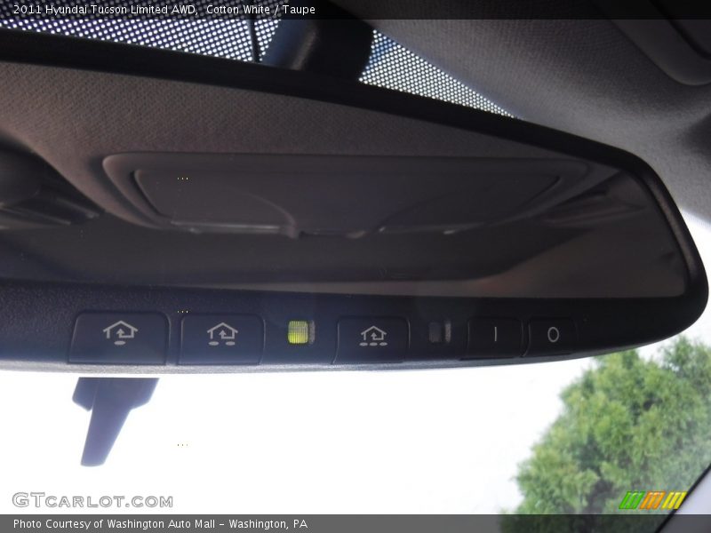 Cotton White / Taupe 2011 Hyundai Tucson Limited AWD
