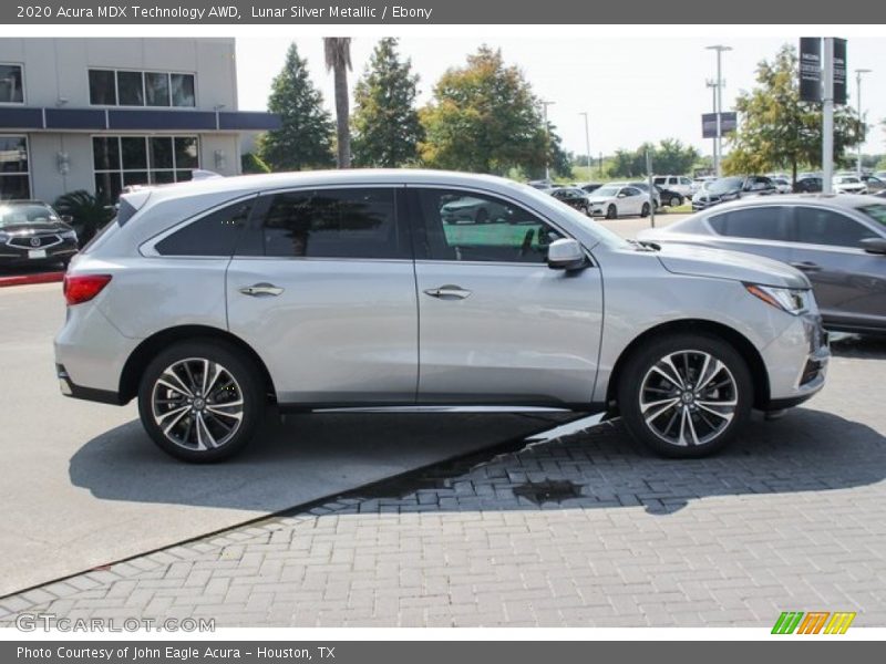 Lunar Silver Metallic / Ebony 2020 Acura MDX Technology AWD