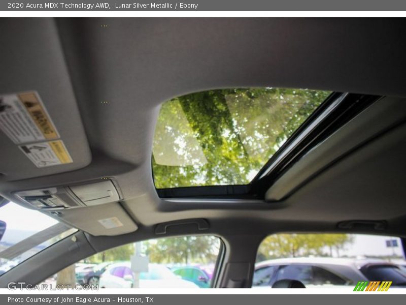 Lunar Silver Metallic / Ebony 2020 Acura MDX Technology AWD
