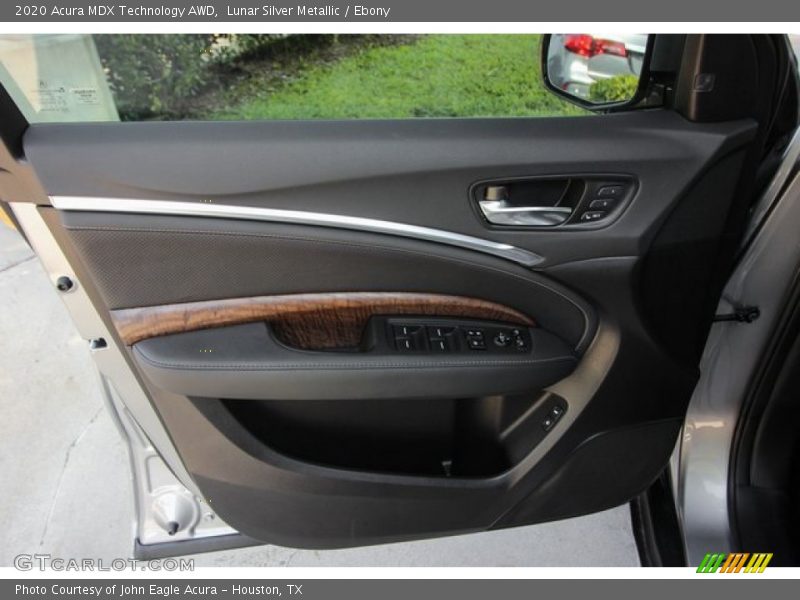 Lunar Silver Metallic / Ebony 2020 Acura MDX Technology AWD